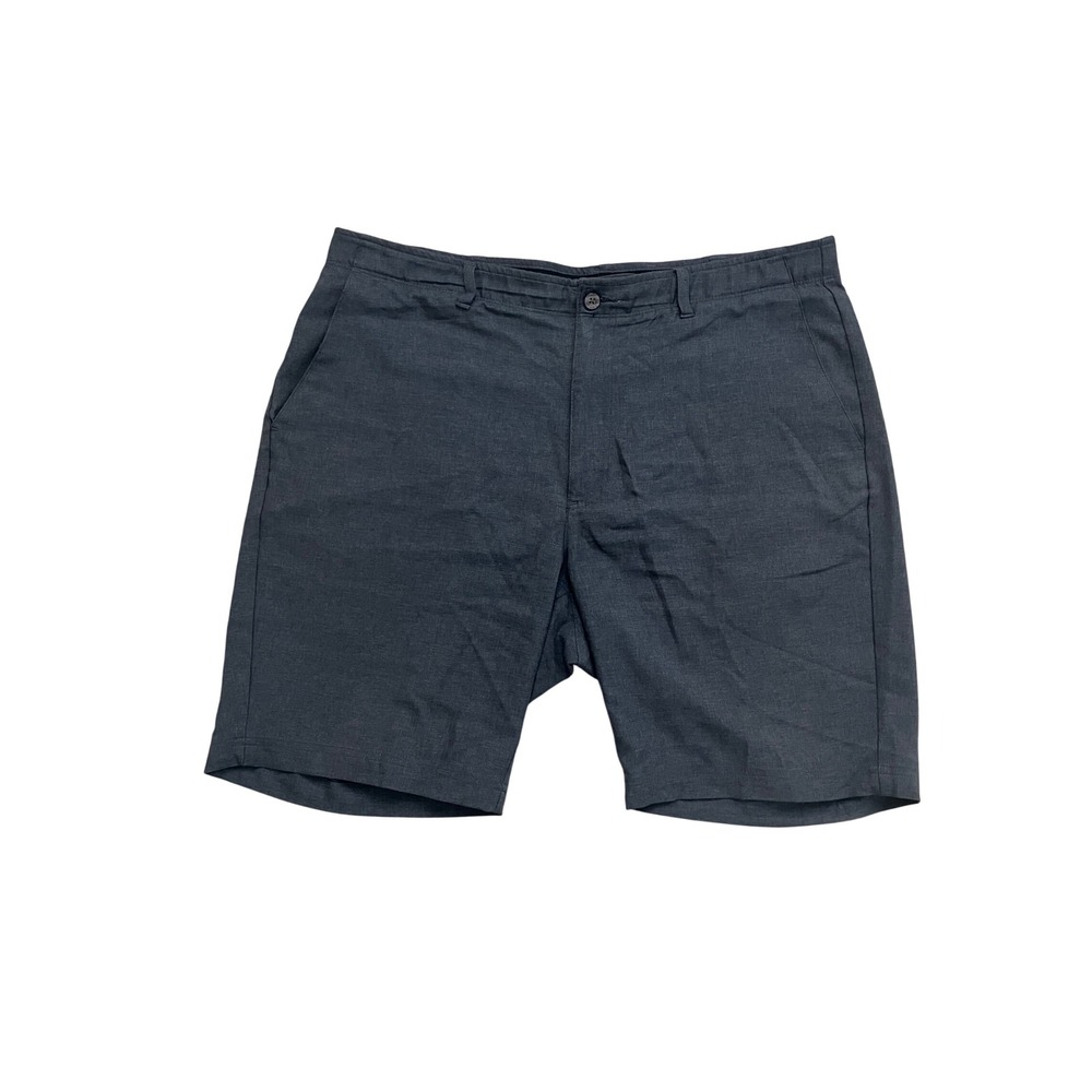 Pebble Beach Dry-Luxe Performance Mens Golf Shorts Grey Heathered Size 38